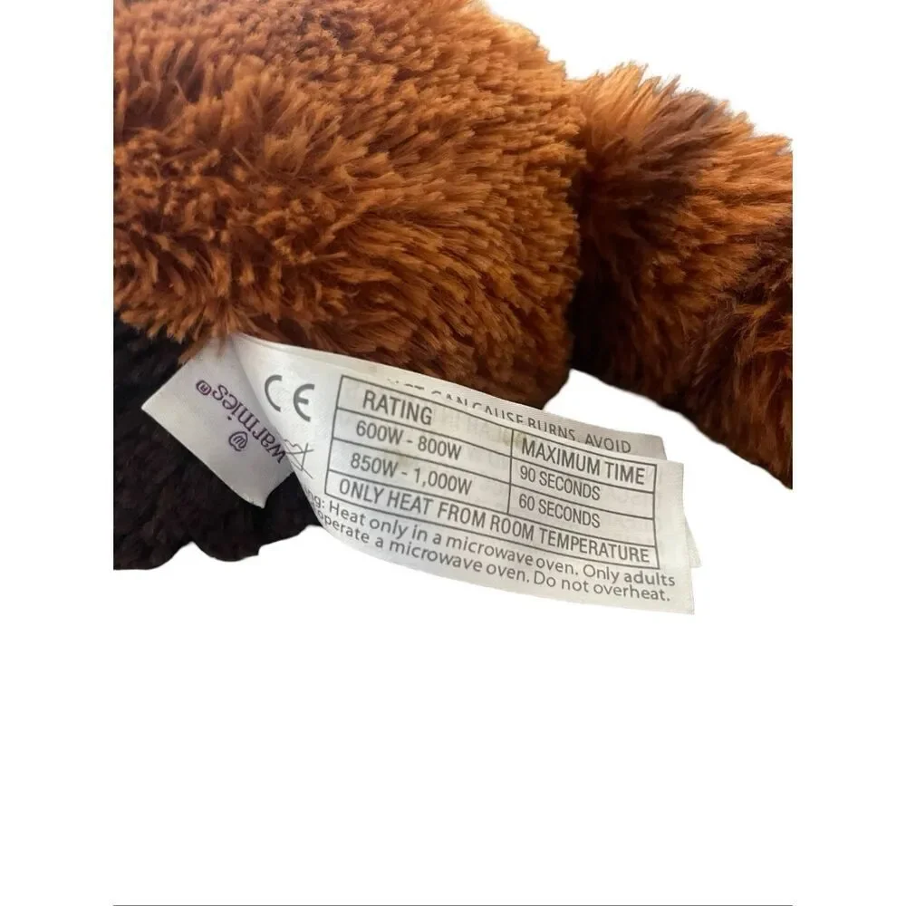 Warmies Microwavable French Lavender Scented Red Panda Plush Stuffed Animal 18”